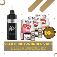Wondervape 7000 - Elfliq 10mg/ml - Liquid Bundle #2