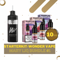 Wondervape 7000 - Maryliq 10mg/ml - Liquid Bundle #1