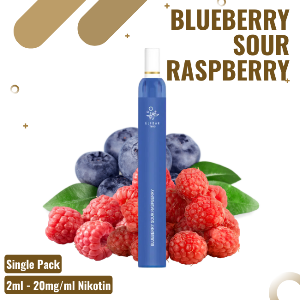 Elf Bar Vape T600 - Blueberry Sour Raspberry - Einweg...