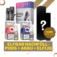 Elfliq Elfa Refillable Akku + 2 Liquids - 10mg/ml -...