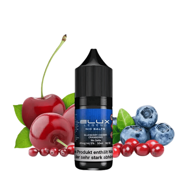 Elux Nikotinsalz Liquid 10ml - Blueberry Cherry Cranberry - 10mg Nikotin