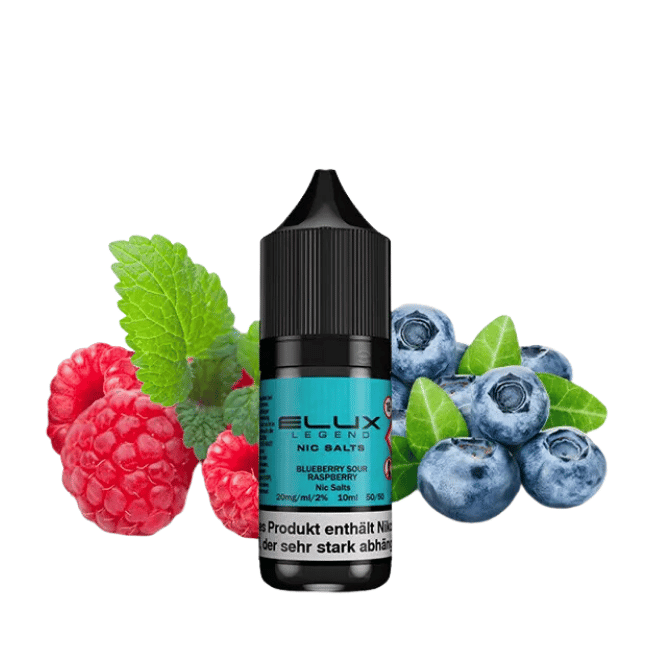 Elux Nikotinsalz Liquid 10ml - Blueberry Sour Raspberry - 10mg Nikotin