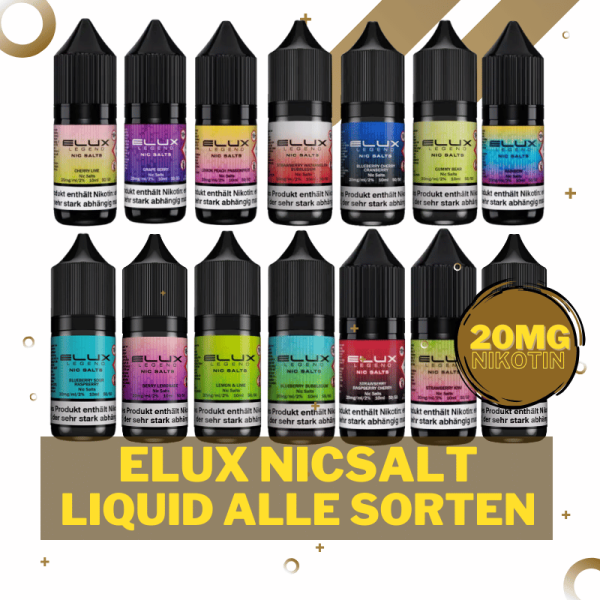 Elux Nikotinsalz Liquid 10ml - 20mg Nikotin