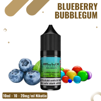 Elux Nikotinsalz Liquid 10ml - Blueberry Bubblegum - 20mg...