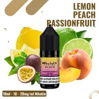 Elux Nikotinsalz Liquid 10ml - Lemon Peach Passion - 20mg...