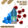 RandM Tornado NicSalt Liquid 10ml - Blue Razz Cherry - 20mg Nikotin