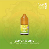 RandM Tornado Nicsalt Liquid 10ml - Lemon Lime - 20mg/ml