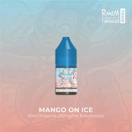 RandM Tornado Nicsalt Liquid 10ml - Mango on Ice - 20mg/ml