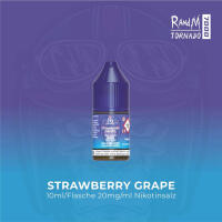 RandM Tornado Nicsalt Liquid 10ml - Strawberry Grape -...