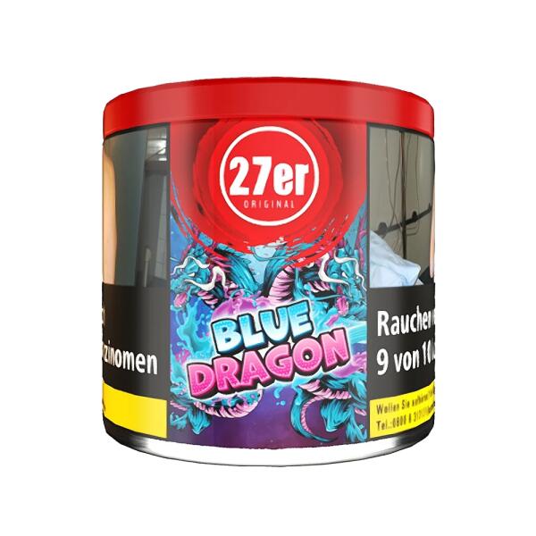 27er Tobacco 200g - Blue Dragon - Shisha Tabak