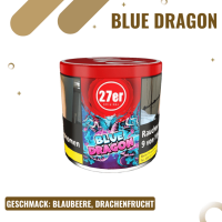 27er Tobacco 200g - Blue Dragon - Shisha Tabak