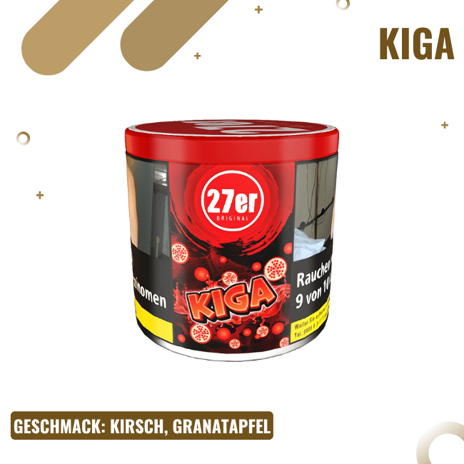 27er Tobacco 200g - KiGa - Shisha Tabak