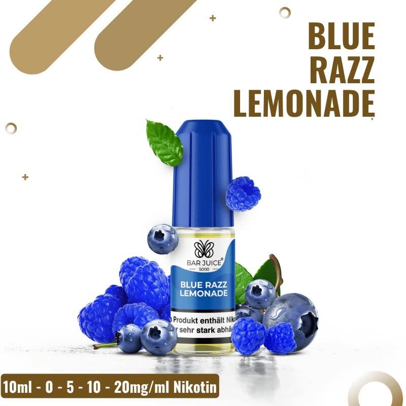 Bar Juice 5000 Nicsalt 10ml - Blue Razz Lemonade - 20mg Nikotin