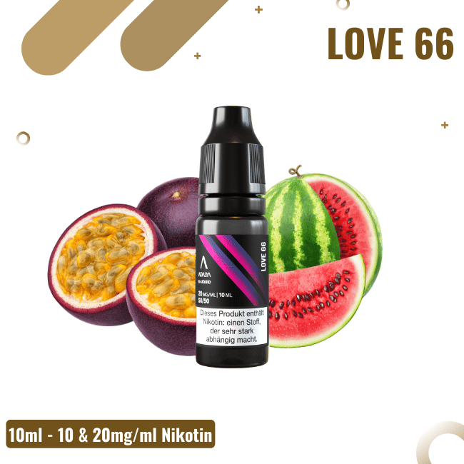 Adalya Liquid 10ml - Love66 - 20mg/ml Nikotin