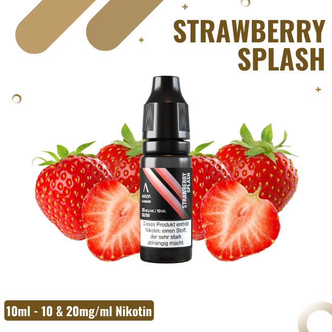 Adalya Liquid 10ml - Strawberry Splash - 20mg/ml Nikotin