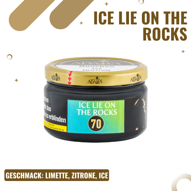 Adalya 200g - Ice lime on the rock