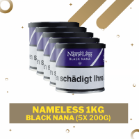 Nameless Tobacco 1kg - Black Nana - 5x 200g