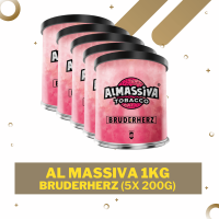 Al Massiva Tobacco 1kg - Bruderherz - 5x 200g