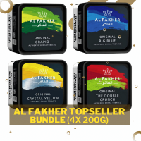 Al Fakher 200g - Topseller Bundle - 4x 200g