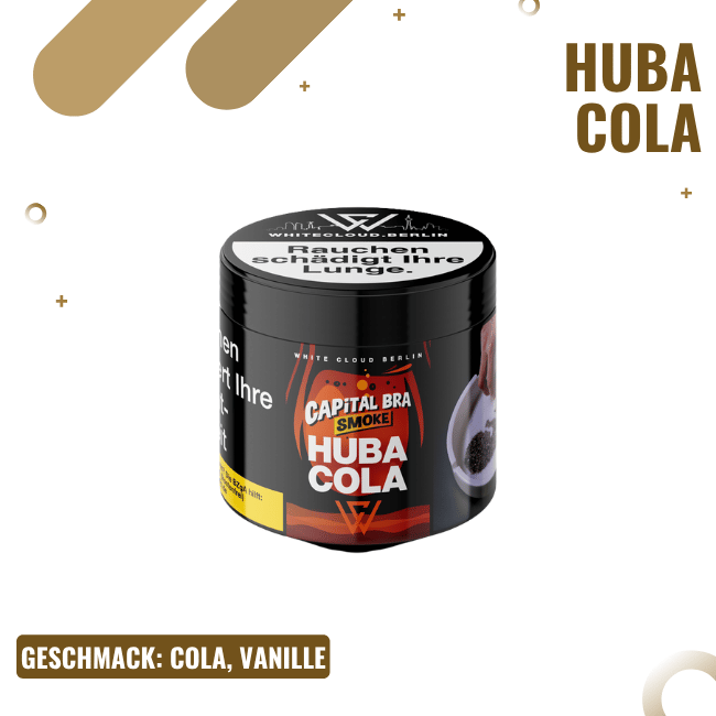 White Cloud 180g - Huba Cola - Shisha Tabak