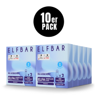 10er Pack Elfa Pods Nikotinfrei - Blueberry