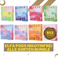 Elfa Pods Nikotinfrei by Elf Bar - Alle Sorten probieren