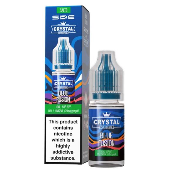 SKE Crystal Liquid 10ml NicSalt - 10mg/ml Nikotin - Blue...