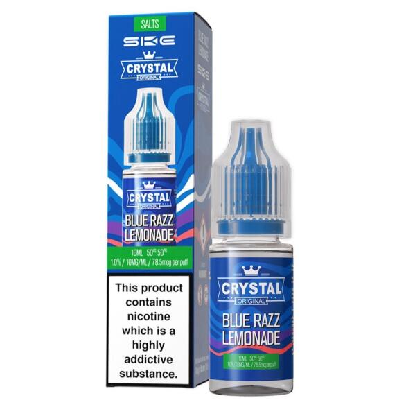 SKE Crystal Liquid 10ml NicSalt - 10mg/ml Nikotin - Blue...