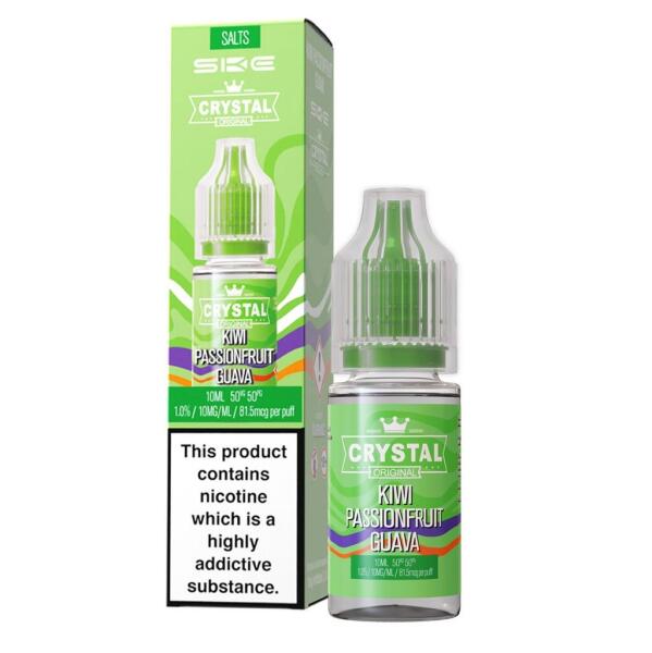 SKE Crystal Liquid 10ml NicSalt - 10mg/ml Nikotin - Kiwi...