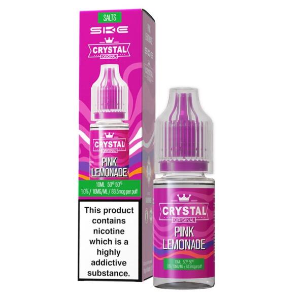 SKE Crystal Liquid 10ml NicSalt - 10mg/ml Nikotin - Pink...