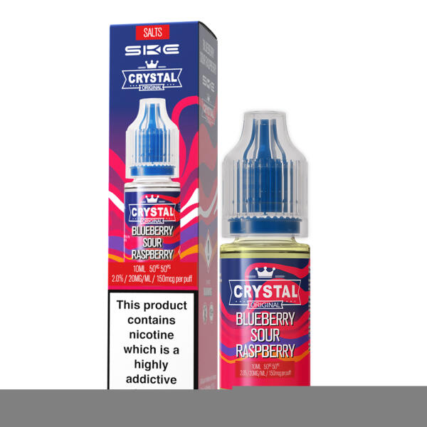 SKE Crystal Liquid 10ml NicSalt - 20mg/ml Nikotin - Cherry Ice