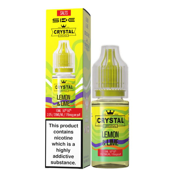 SKE Crystal Liquid 10ml NicSalt - 20mg/ml Nikotin - Lemon...