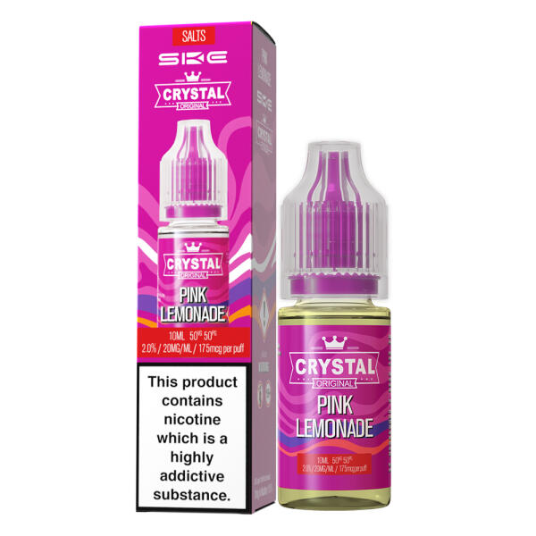 SKE Crystal Liquid 10ml NicSalt - 20mg/ml Nikotin - Pink Lemonade