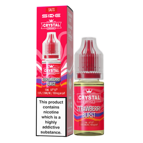 SKE Crystal Liquid 10ml NicSalt - 20mg/ml Nikotin -...