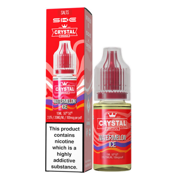 SKE Crystal Liquid 10ml NicSalt - 20mg/ml Nikotin - Watermelon Ice