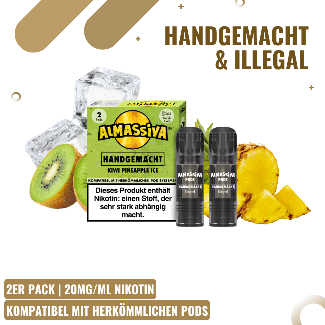 Al Massiva Pods - Duo Pack - Handgemacht