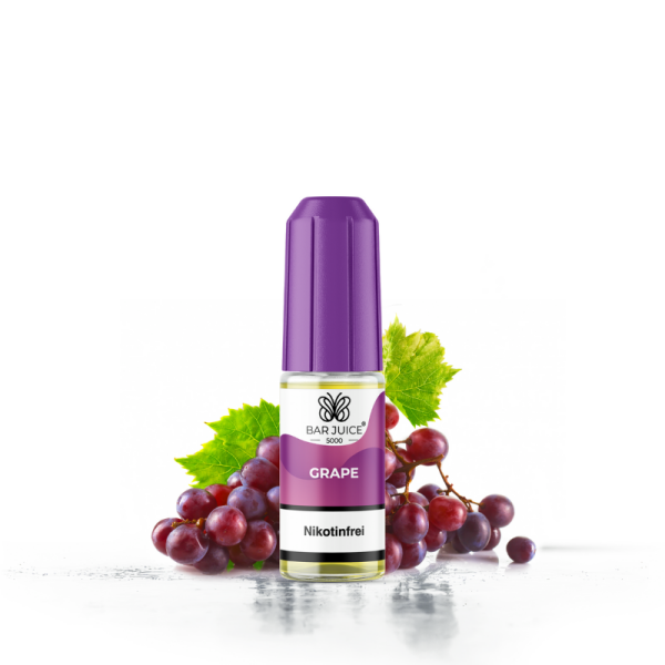 Bar Juice 5000 Nicsalt 10ml - Grape - 0mg Nikotin