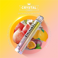 SKE Crystal Vape 600 - Lemon Peach Passion Fruit - Einweg...