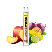 SKE Crystal Vape 600 - Lemon Peach Passion Fruit - Einweg...