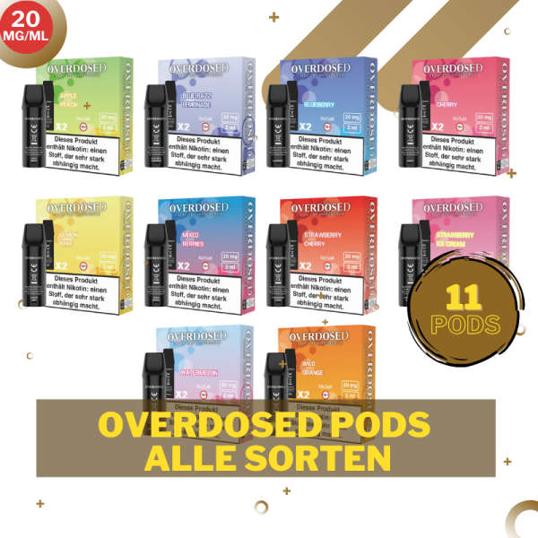 Overdosed Prefilled Pods 2er Pack - Elfa Kompatibel