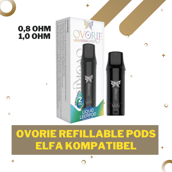 Ovorie Refillable Pod - Elfa Kompatibel - 2ml - ELFA Kompatibel