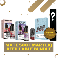 Maryliq Elf Bar Mate500 - Akku + Refillable Pod - 20mg/ml...