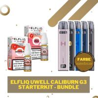 Elfliq Uwell Caliburn G3 Starterkit - Bundle #2 - 20mg/ml...