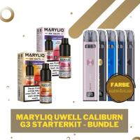 Maryliq Uwell Caliburn G3 Starterkit - Bundle - 20mg/ml...