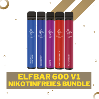 Elf Bar 600 - Nikotinfreies Bundle - Alle Sorten probieren