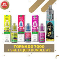 Randm Tornado Vape 7000 - SKE Crystal Liquid 10mg/ml -...