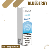 HQD Juice - Blueberry - 18mg/ml Nikotin - Liquid