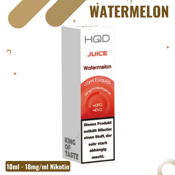 HQD Juice - Watermelon - 18mg/ml Nikotin - Liquid