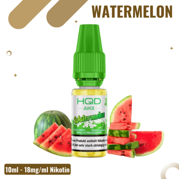 HQD Juice - Watermelon - 18mg/ml Nikotin - Liquid