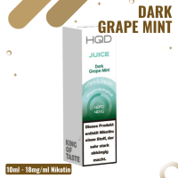 HQD Juice - Dark Grape Mint - 18mg/ml Nikotin - Liquid